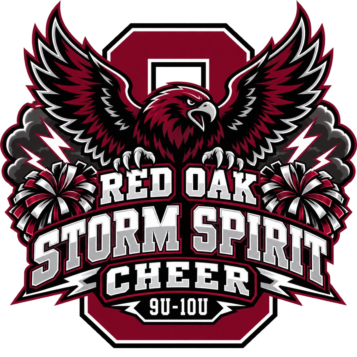 Storm Spirit Red Oak cheer mark